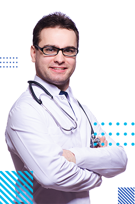 serious doctor