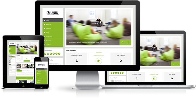 Powerful PSD Template