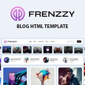 Frenzzy - Webflow News/Magazine Template